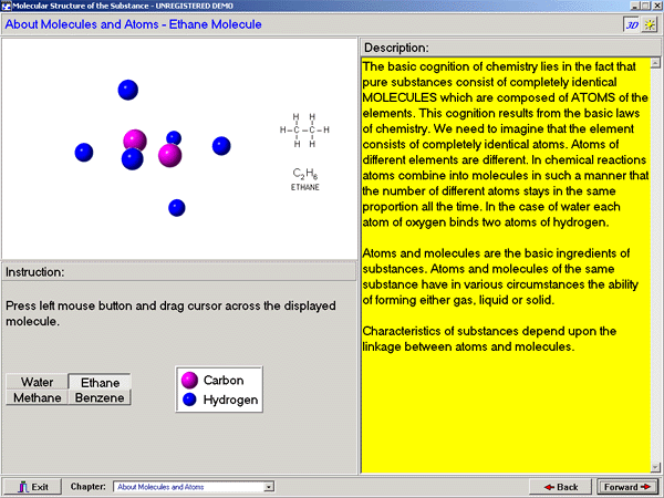 Molecular Structure of the Substance 2.4