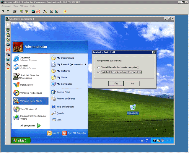 Advanced Net Monitor for Classroom Pro 2.9.12 screenshot