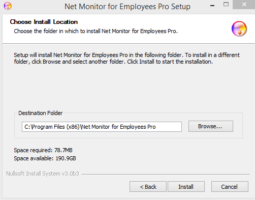 Install Employee Monitoring Console
